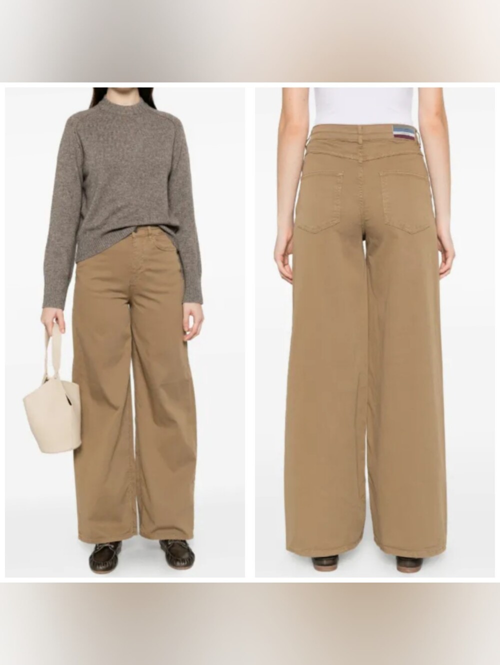 Vanessa Bruno Bilbao Wide Leg High Waisted Trouser Size 36/4